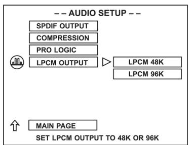 CLATRONIC DVD 592 - Nastawianie wyjscia LPCM - 1