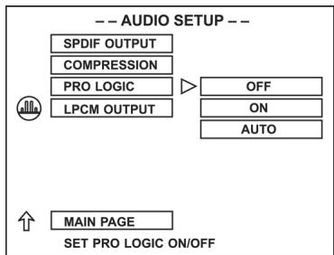 CLATRONIC DVD 592 - Set up the COMPRESSION - 2