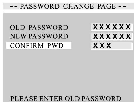 CLATRONIC DVD 608 HC - Set up the PASSWORD - 2