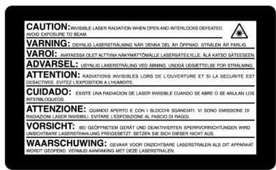 CLATRONIC DVD 608 HC - Ostrzeżenie: - 2