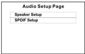 CLATRONIC DVD 613 - Audio setup - 1