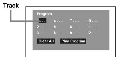 CLATRONIC DVD 619 HC - Programación de un titulo audio - 1