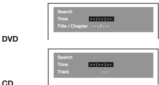 CLATRONIC DVD 619 HC - Locating a specific time - 1