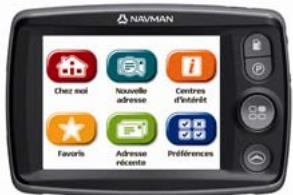 NAVMAN F-SERIES - Menu principal - 1