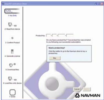 NAVMAN F-SERIES DESKTOP F20 - Activez votre enregistrement - 1