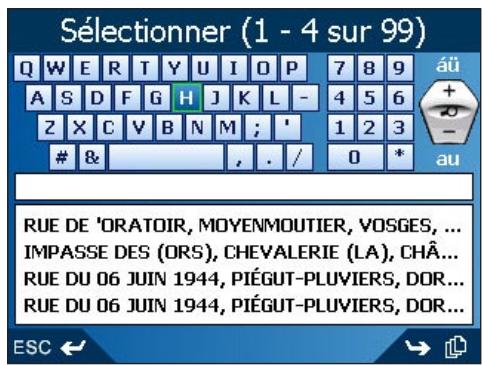 NAVMAN ICN600 - Ecran clavier - 1