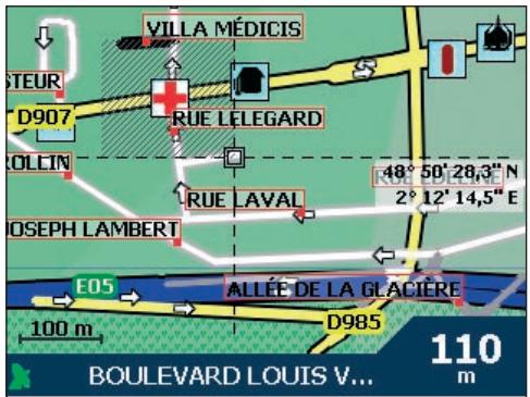 NAVMAN ICN600 - Ajouter une zone à éviter - 1