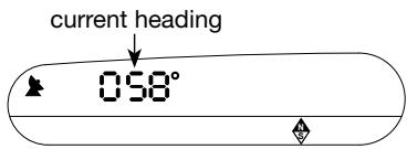 NAVMAN M300 - Heading mode - 1
