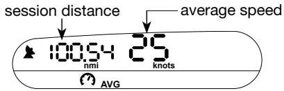 NAVMAN M300 - Speed (Average) mode - 1