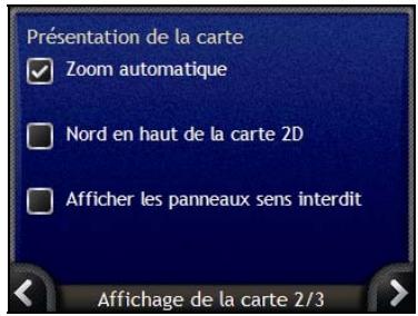 NAVMAN N-SERIES - Affichage de la carte 2/3 - 8