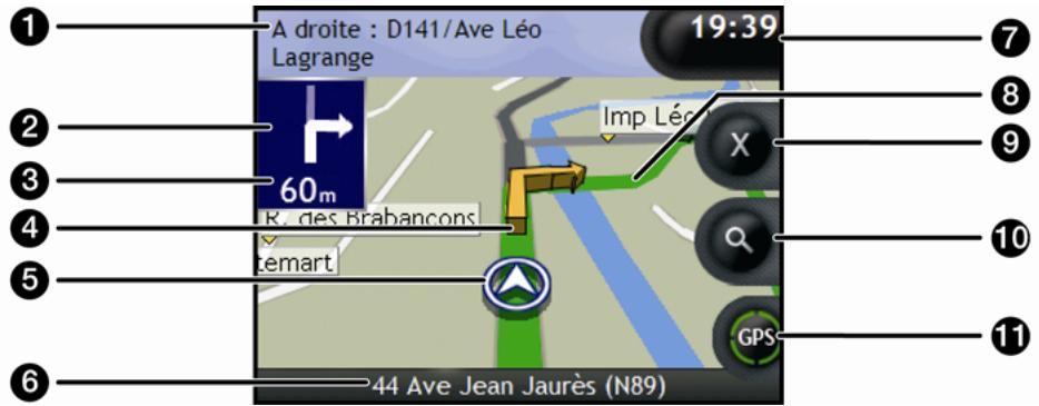 NAVMAN N-SERIES - Carte en 3D - 1