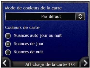 NAVMAN N-SERIES - Affichage de la carte 1/3 - 2
