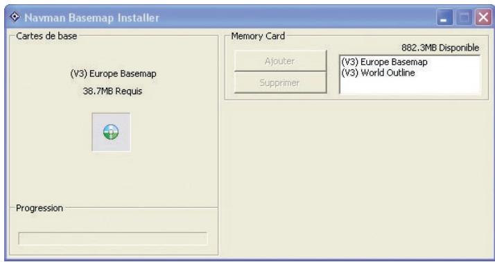 NAVMAN PALMSMARTSTV3 - Installation de la Basemap - 1