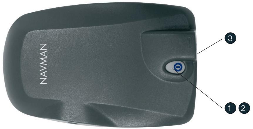 NAVMAN PALMSMARTSTV3 - Fonctions du récepteur GPS Bluetooth - 1