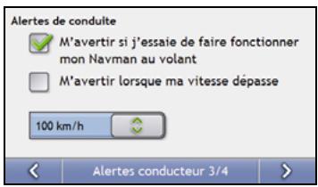 NAVMAN S-SERIES - Alertes Conducteur 3/4 - 2