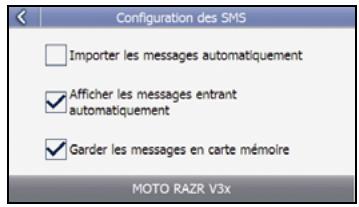NAVMAN S-SERIES - Configuration SMS - 3