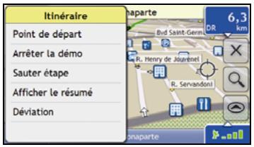 NAVMAN S-SERIES - Comment ignore une étape au cours d'un trajet à arrêts multiples ? - 1