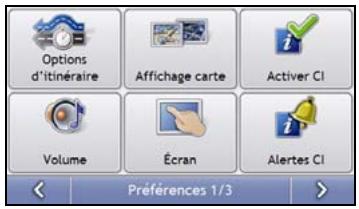 NAVMAN S-SERIES - Que puis- je personneliser ? - 6