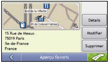 NAVMAN S-SERIES - Comment se rendre à un favors ? - 4