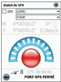 NAVMAN SMART 2005 - Obtention de coordonnées GPS - 1
