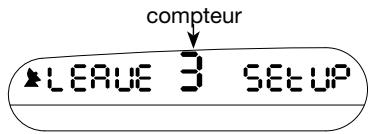 NAVMAN W300 - Pour quitter le réglage - 1