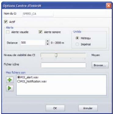 NAVMAN ICN 700 - Carte→Centres d'intérêt - 1