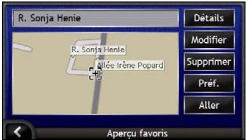 NAVMAN ICN 700 - Comment se rendre à un Favori ? - 4