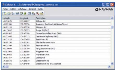 NAVMAN ICN 700 - Comment installer les Centres d'intérêt personnelisés ? - 1