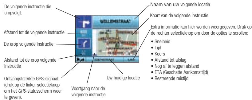NAVMAN ICN320 - Volgende Instructie-schem - 1