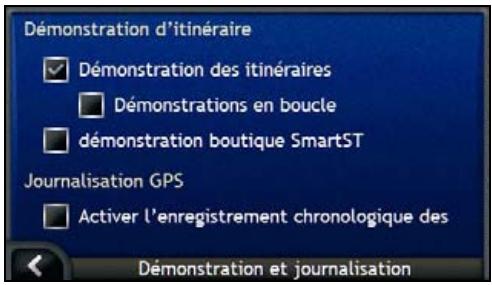 NAVMAN ICN700 - Démonstration et journalisation - 2
