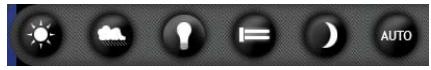 NAVMAN ICN700 - Options de lumière - 1