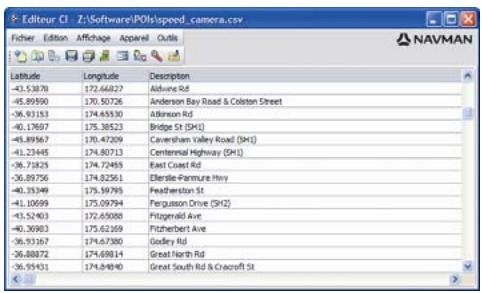 NAVMAN ICN700 - Comment installer les Centres d'intérêt personnelisés ? - 1