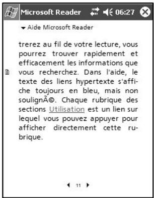 NAVMAN PIN POCKET PC 570 - Annotation d'un livre électronique - 3