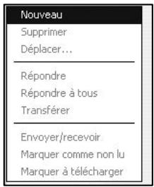 NAVMAN PIN570 - Utilisation de la liste de messages - 2