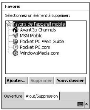 NAVMAN PIN570 - Gestion des favors - 1