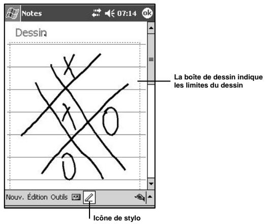 NAVMAN PIN570 - Pour creer un dessin : - 1