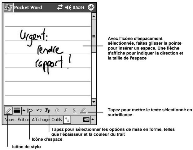 NAVMAN PIN570 - Mode Écriture - 1
