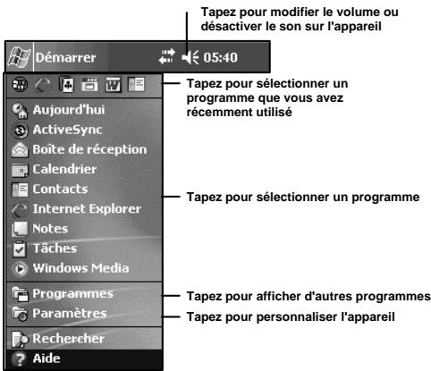 NAVMAN PIN570 - Barre de navigation et barre de commandes - 1