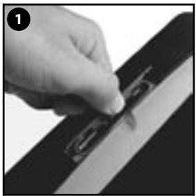 NAVMAN 8120 - Retrait de la cartouche - 1