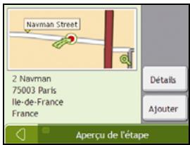NAVMAN F15 - Cherchez le nom et le numéro de rue - 3