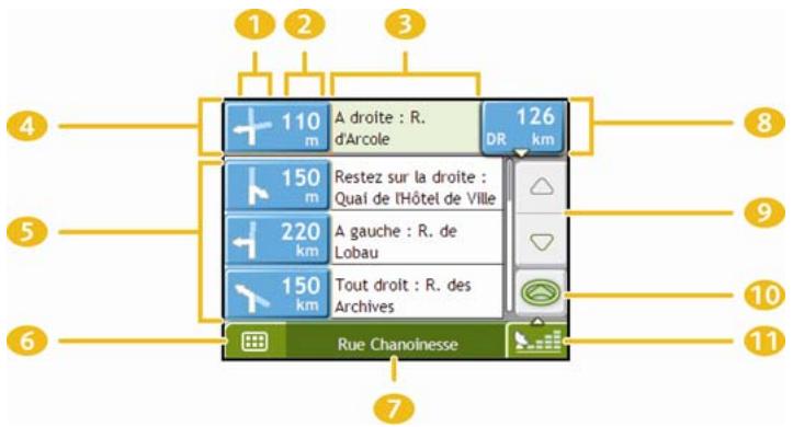 NAVMAN F15 - Écran Turn-by-Turn - 1