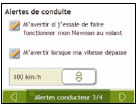 NAVMAN F15 - Alertes Conducteur 3/4 - 2