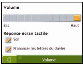 NAVMAN F15 - Comment est-ce que j'ajuste le volume ? - 1