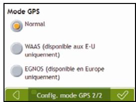 NAVMAN F25 - Configuration du mode GPS - 2