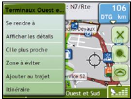 NAVMAN F25 - Sélection d'un point de départ - 1