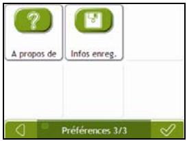 NAVMAN F25 - Que puis- je personneliser ? - 3