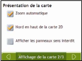 NAVMAN F25 - Affichage de la carte 2/3 - 2