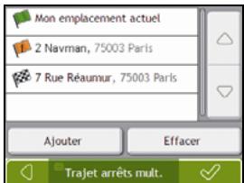 NAVMAN F25 - Cherchez le nom et le numéro de rue - 4