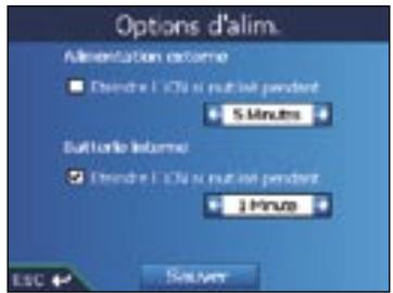 NAVMAN ICN 530 - Mise en vue pour une économie d'énergie - 1