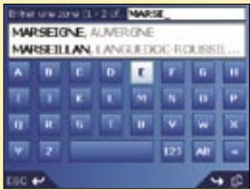 NAVMAN ICN 530 - Configuration de la destination en fonction de l'adresse - 2